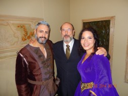 Enrico Giuseppe Iori (Ferrando), Sergio Casoy, Susanna Branchini (Leonora)-IL TROVATORE-8.03.14