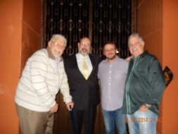Gyorgy Bohm, Sergio Casoy, João Luiz Sampaio, Gilberto Chaves-Theatro da Paz 20.09.2014-Otello