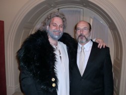 Rodolfo Giugliani (Nabucco) e Sergio Casoy - TMRJ 23.07.11