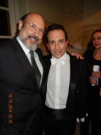 Sergio Casoy e o maestro Ira Levin-TMSP 18.10.14