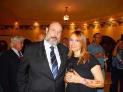 Sergio Casoy e Stefania Bonfadelli-T.S.Pedro-25.04.15